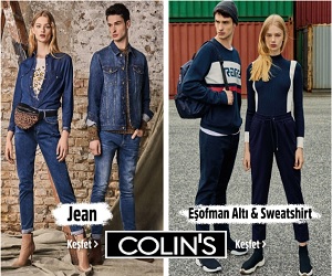 Elbiselerinizi Colin's'ten çevrimiçi satin alin