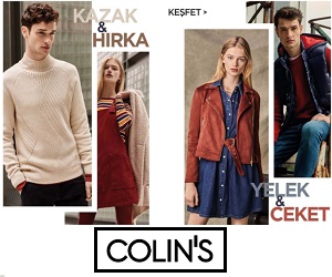 Elbiselerinizi Colin's'ten çevrimiçi satin alin