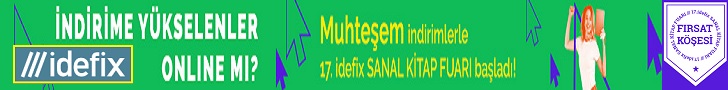 Kitap alisverise Idefix'de çok kolaydir