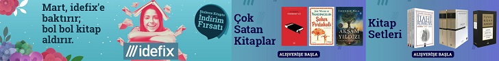 Kitap alisverise Idefix'de çok kolaydir