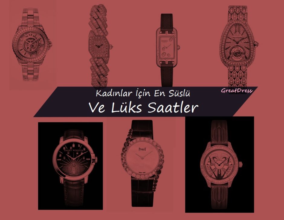 Kadınlar İçin En Süslü Ve Lüks Saatler
