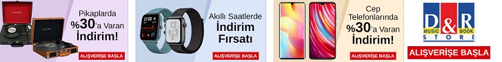 Kitaplarinizi D&R'den online satin alin