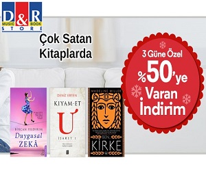 Kitaplarinizi D&R'den online satin alin