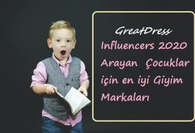 Influencers 2020 Arayan  Çocuklar için en iyi Giyim Markaları